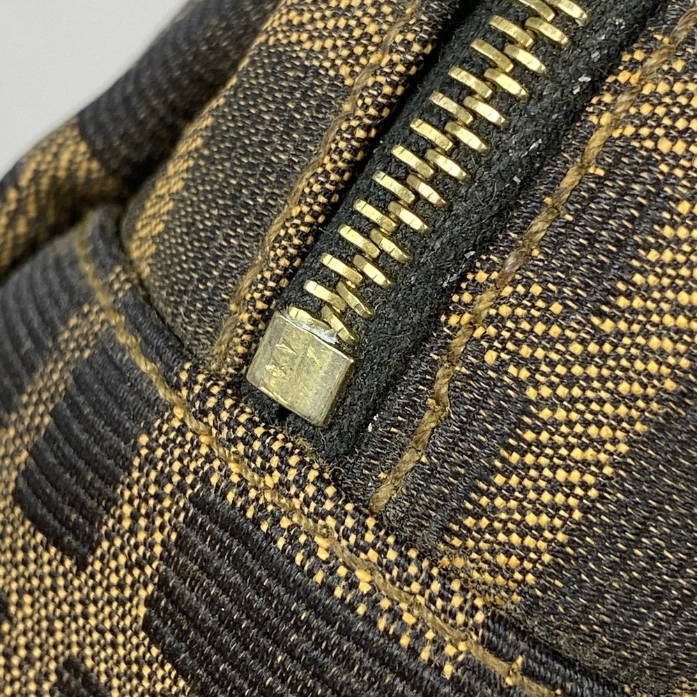 Fendi Zucca Pattern Makeup Accessory Case Canvas … - image 4